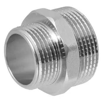 ниппель переходной MPF 1.1/4"х1" НР латунь резьба