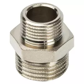 ниппель переходной STOUT НР 1/2X3/8 латунь резьба