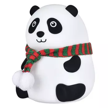 ночник-игрушка ARTSTYLE 1Вт LED силиконовый Панда пульт ДУ белый