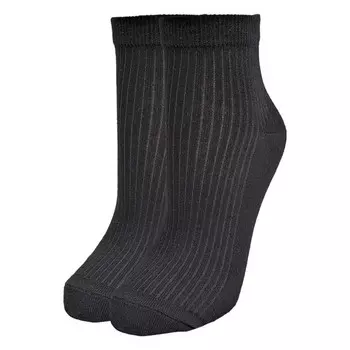 носки CINEMA Лапша однотонные средней длины размер 25 женские черный