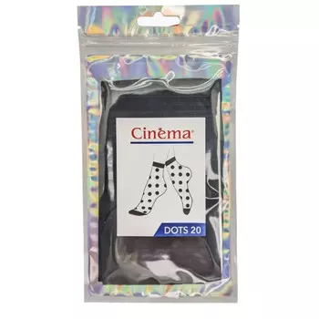 носки CINEMA Socks Dots 20den 1 пара nero