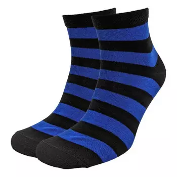носки COMANDOR Полоски средней длины 27 мужские синий, черный