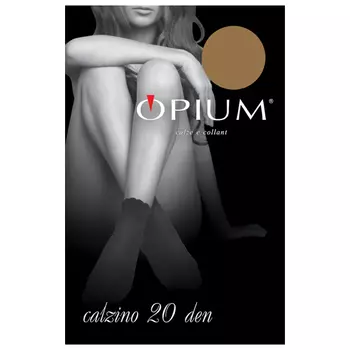 носки OPIUM Calzino 20den visone