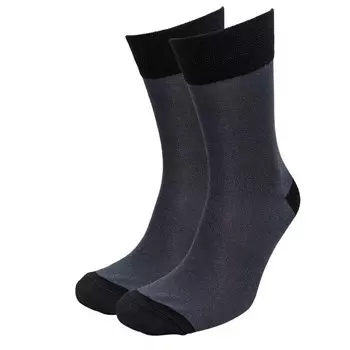 носки OPIUM Классические размер 27 мужские графит, черный