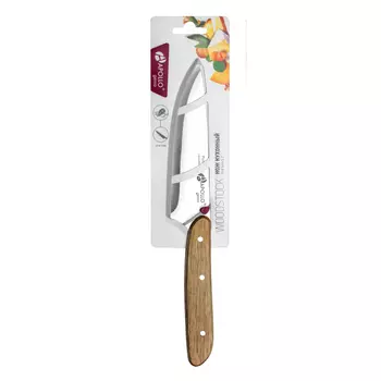 нож APOLLO Genio Woodstock 13см кухонный нерж.сталь, дерево