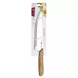 нож APOLLO Genio Woodstock 19см поварской нерж.сталь, дерево