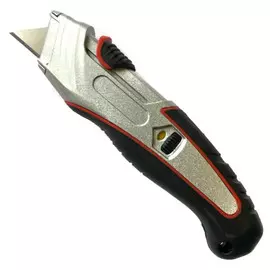 нож JETTOOLS с автоматически возвращающимся трапецевидным лезвием 19мм