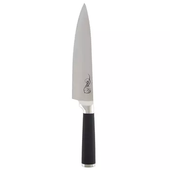 нож MALLONY 20см поварской нерж.сталь, термопласт. резина