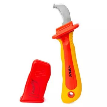 нож монтерский RAGE by VIRA с пяткой диэлектрический