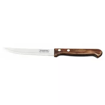 нож TRAMONTINA Polywood 12,5см для стейка нерж.сталь, дерево