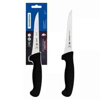 нож TRAMONTINA Professional Master 12,5см обвалочный нерж.сталь, полипропилен