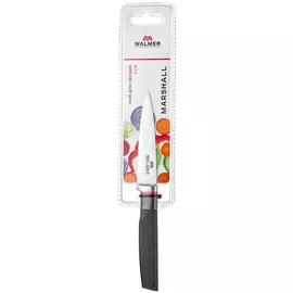 нож WALMER Marshall 9см для овощей сталь, резина