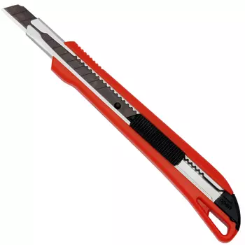 нож WURTH сегментный 9мм + 3 лезвия металлическая направляющая