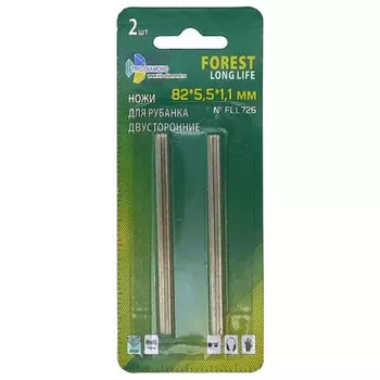 ножи для электрорубанка TRIO-DIAMOND 82х5,5х1,1мм двусторонние 2шт
