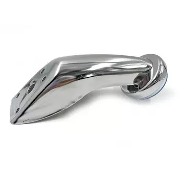 ножка гнутая 90мм хром