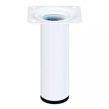 ножка круглая 30х100мм белый