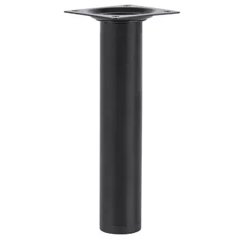 ножка круглая 30х150мм черный