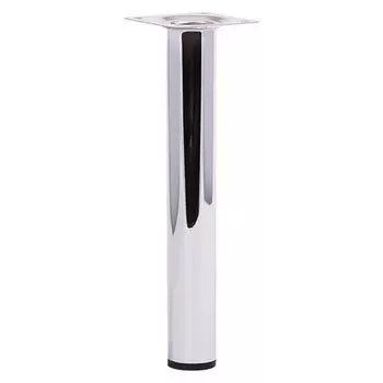 ножка круглая 30х200мм хром