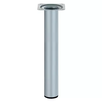 ножка круглая 30х200мм серый