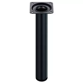 ножка круглая 30х250мм черный