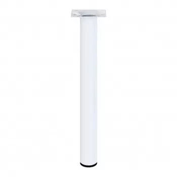 ножка круглая 30х300мм белый