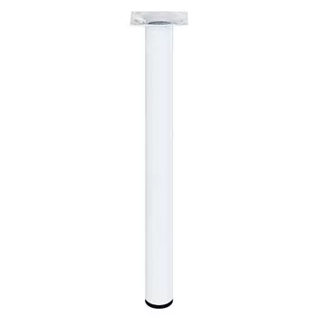 ножка круглая 30х400мм белый