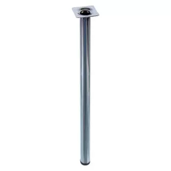 ножка круглая 30х500мм хром