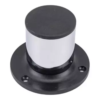 ножка круглая 50х50/6 мм регулируемая матовый хром