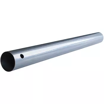 ножка круглая 60х710мм сталь серый б/крепления