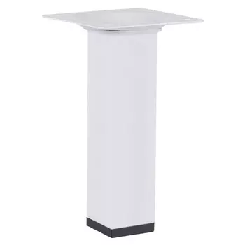 ножка квадратная 25х25х100мм белый