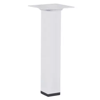 ножка квадратная 25х25х200мм белый