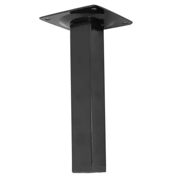 ножка квадратная 25х25х200мм черный