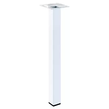 ножка квадратная 25х25х300мм белый