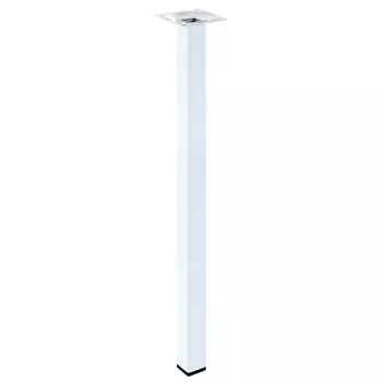 ножка квадратная 25х25х700мм белый