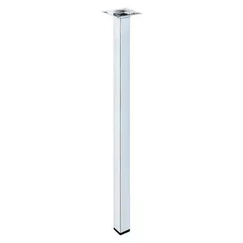 ножка квадратная 25х25х700мм хром