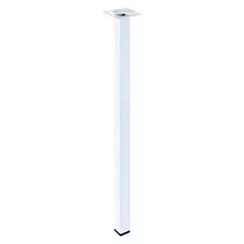 ножка квадратная 25х25х800мм белый