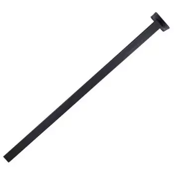 ножка квадратная 25х25х800мм черный