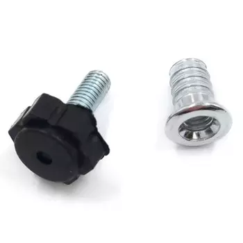 ножка мебельная 27мм + вставка регулируемая 2шт