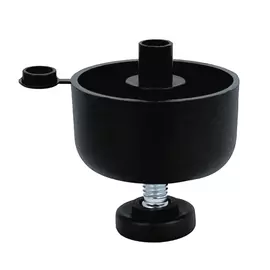 ножка мебельная 50х27мм М6 регулируемая черный