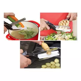 ножницы для овощей и зелени WALMER Home Chef, 24,5см пластик, сталь