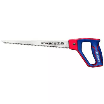 ножовка по дереву WORKPRO 300мм средний зуб