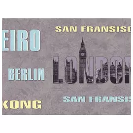 обои Deco-Deco виниловые на флизелиновой основе 10,05х1,06м, арт.6013-23