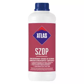 очиститель ATLAS Szop для цементых и изветковых загрязнений 1кг концентрат, арт. SZOP-1