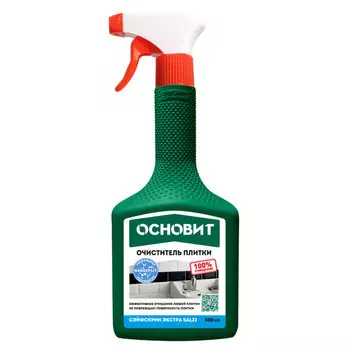 очиститель ОСНОВИТ Сэйфскрин-Экстра SAl22 для плитки 0,5л, арт.70578