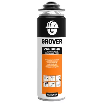 очиститель пены GROVER Remover затвердевшей 500 мл, арт.4620758264064