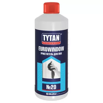 очиститель TYTAN Professional Eurowindow 20 для ПВХ 950мл, арт.10894