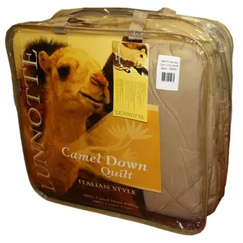 одеяло LUNNOTTE 175х210см верблюжий пух, арт.LTCML175