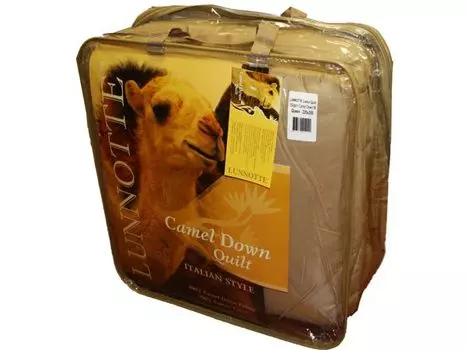 одеяло LUNNOTTE 200х220см верблюжий пух, арт.LTCML220