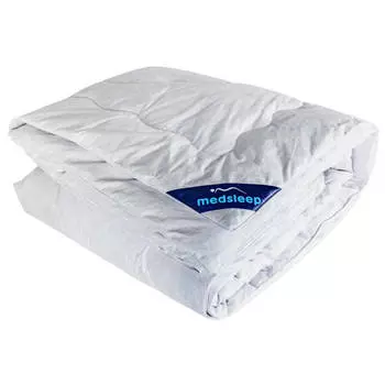 одеяло MEDSLEEP Landau всесезонное 200х210см пух 30% шлейс 20% перо 50%, арт.1014.00164