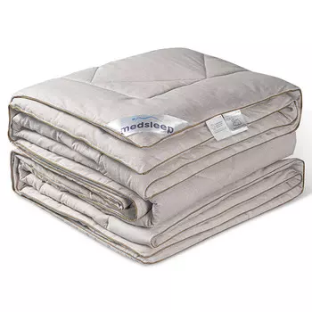 одеяло MEDSLEEP Sonora зимнее 175х200см верблюжья шерсть 70%, арт.1014.00258